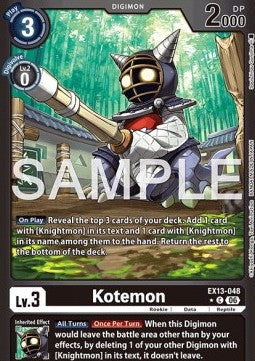 Kotemon (EX13-048) (V.2)
