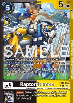 Raptordramon (EX13-055) (V.2)