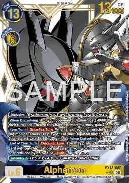 Alphamon (EX13-060) (V.2)
