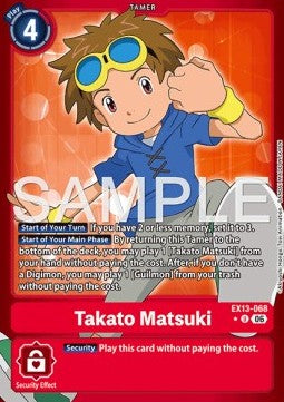 Takato Matsuki (EX13-068) (V.2)