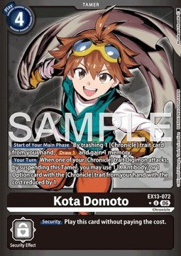 Kota Domoto (EX13-072) (V.2)