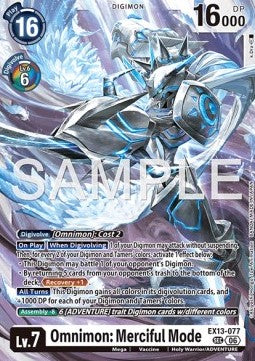 Omnimon: Merciful Mode (EX13-077) (V.1)