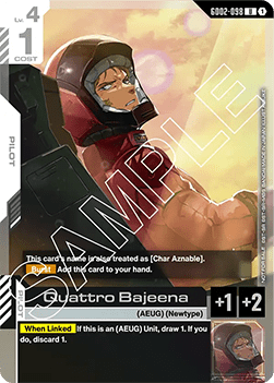 Quattro Bajeena (GD02-098) (V.1 - Common)