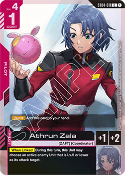 Athrun Zala (ST04-011) (V.1 - Common)