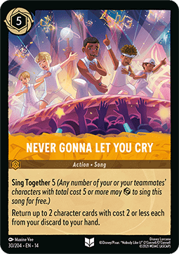 Never Gonna Let You Cry