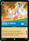 Abigail & Amelia - Gossiping Geese