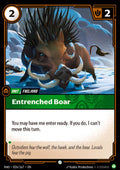 Entrenched Boar