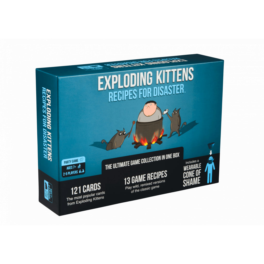 Exploding Kittens Recipes for Disaster - English