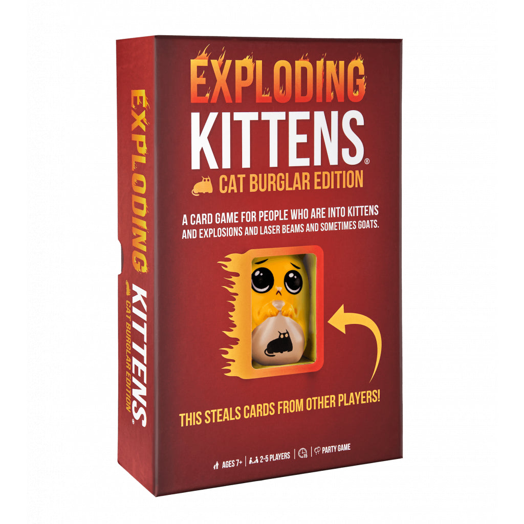 Exploding Kittens: Cat Burglar Edition - English