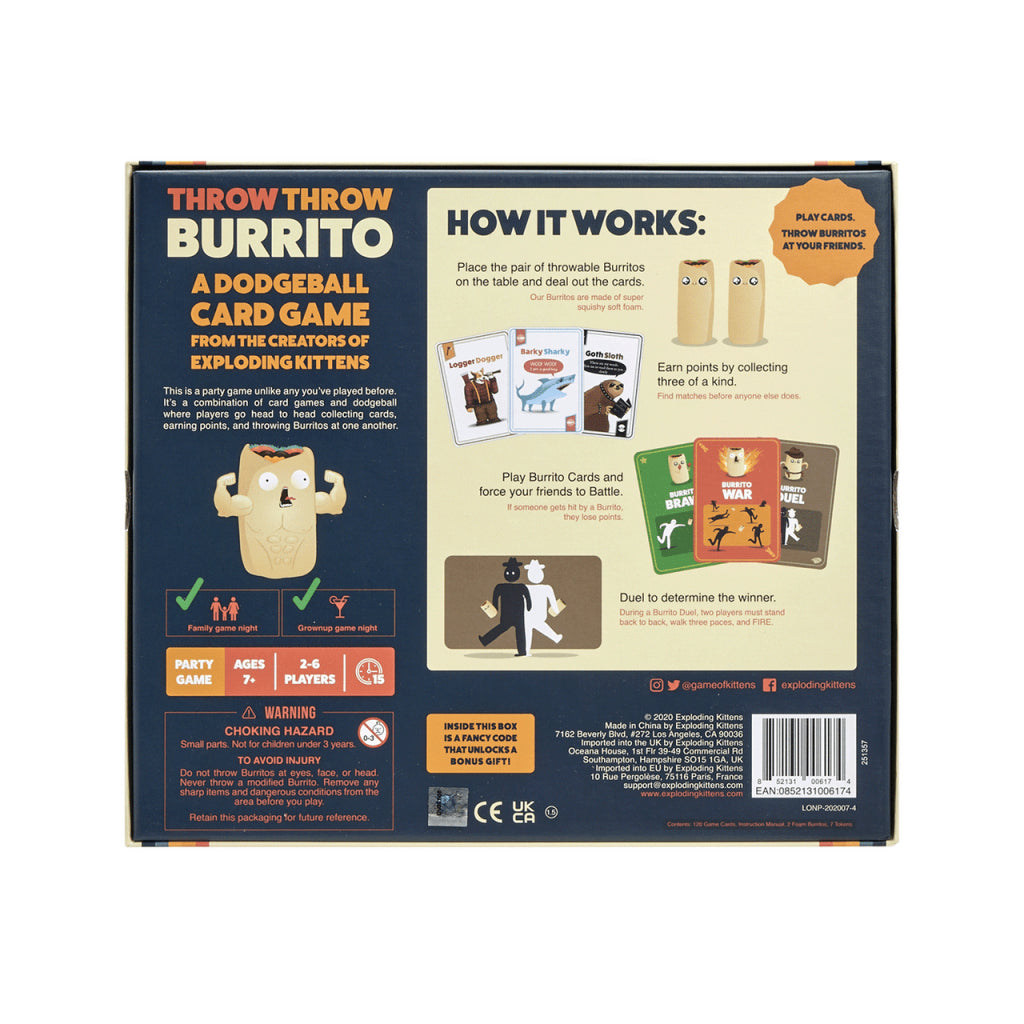 Throw Throw Burrito - English