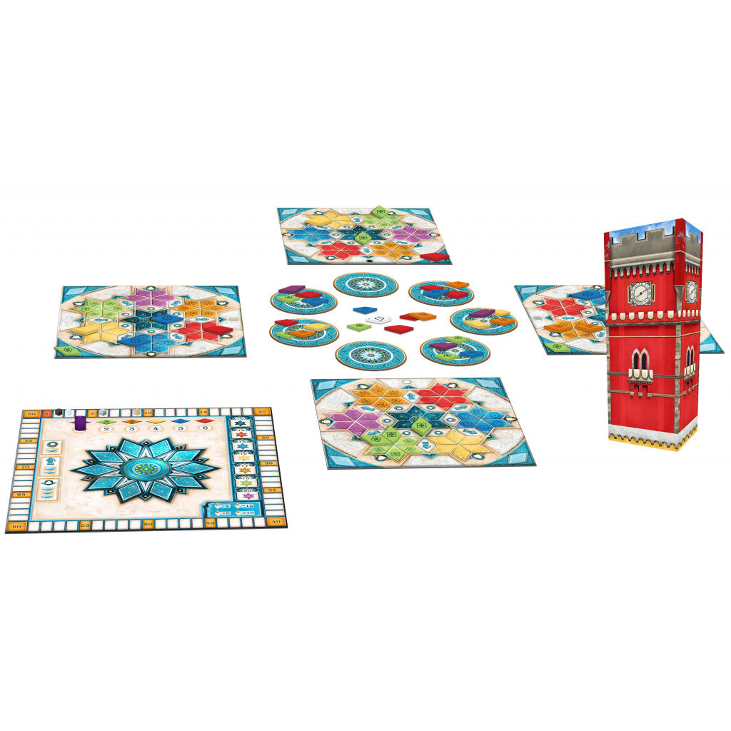 Azul Pavilhão de Verão