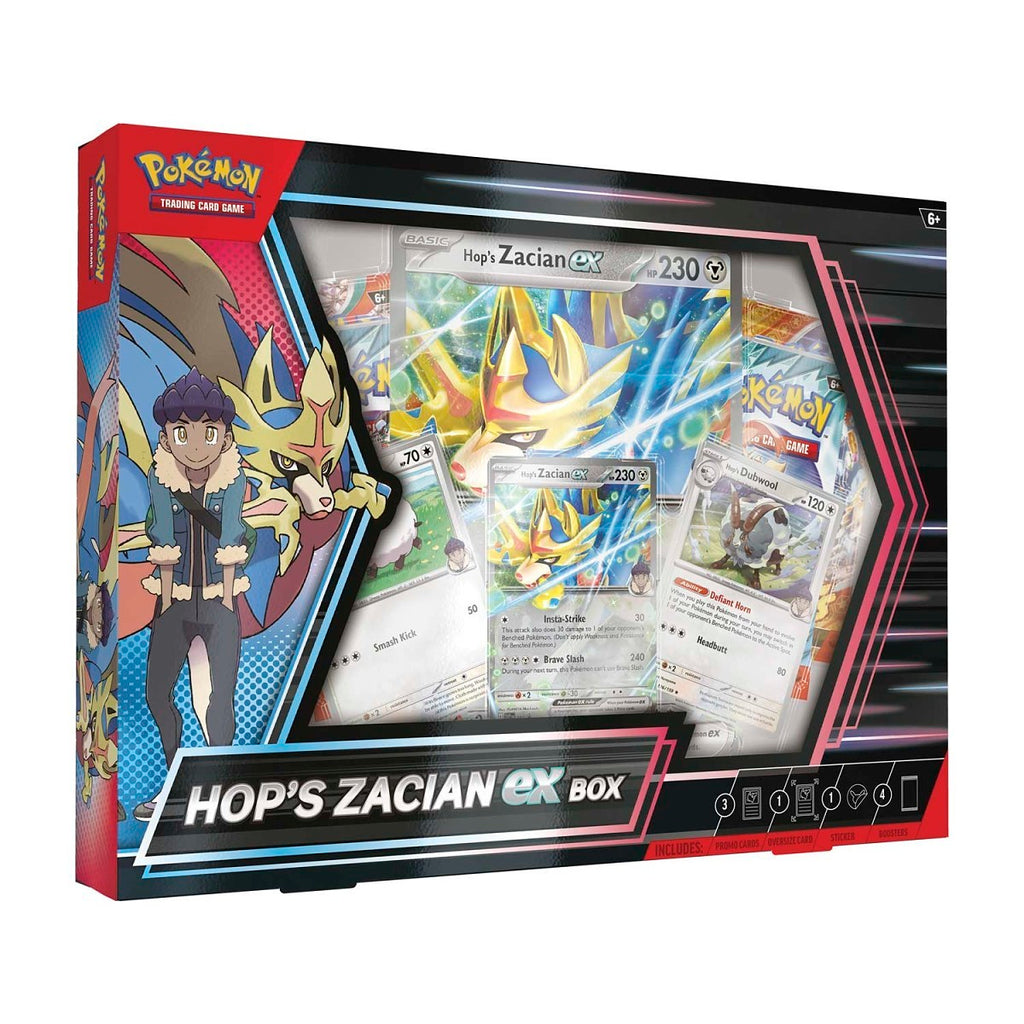 Hop's Zacian Ex Box - English