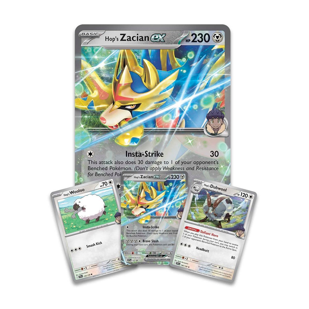 Hop's Zacian Ex Box - English