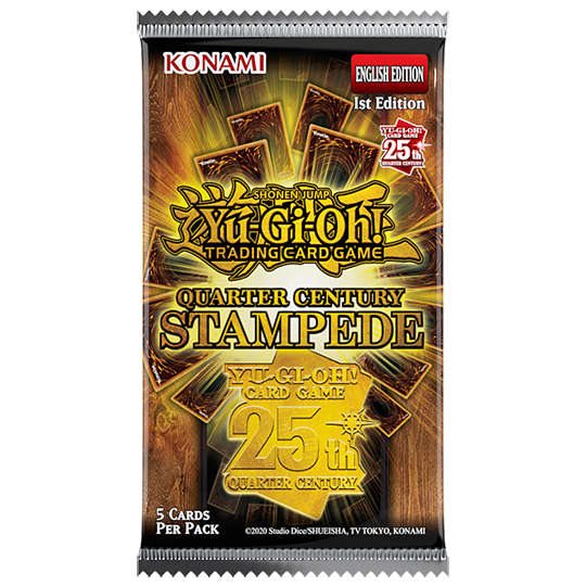 Quarter Century Stampede Booster Pack - English