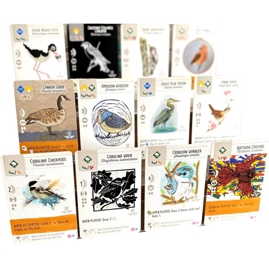 Wingspan Fan Art Card Pack - English