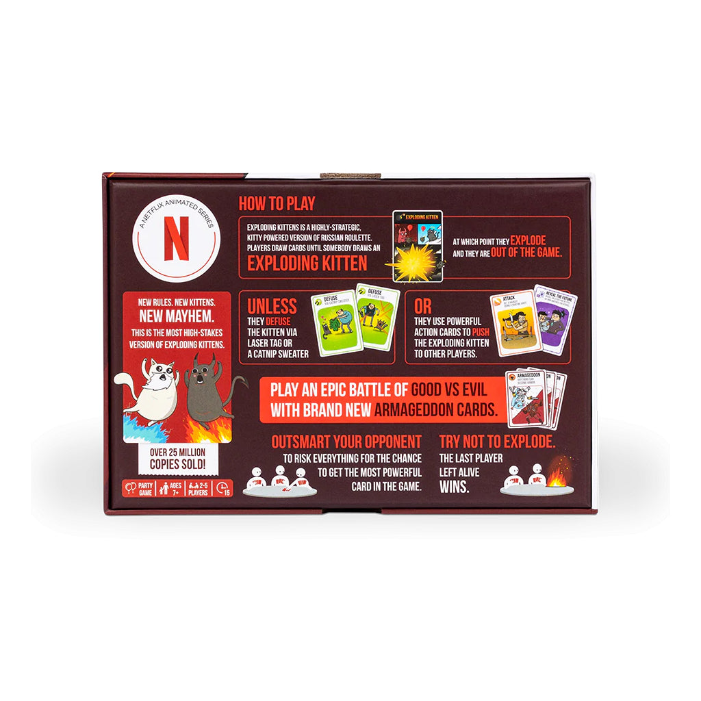 Exploding Kittens: Good VS Evil - English