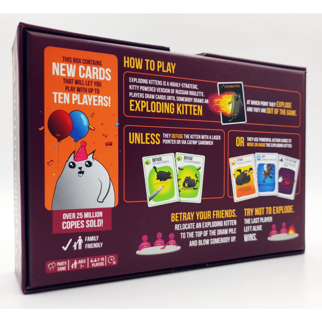 Exploding Kittens: Party Pack - English