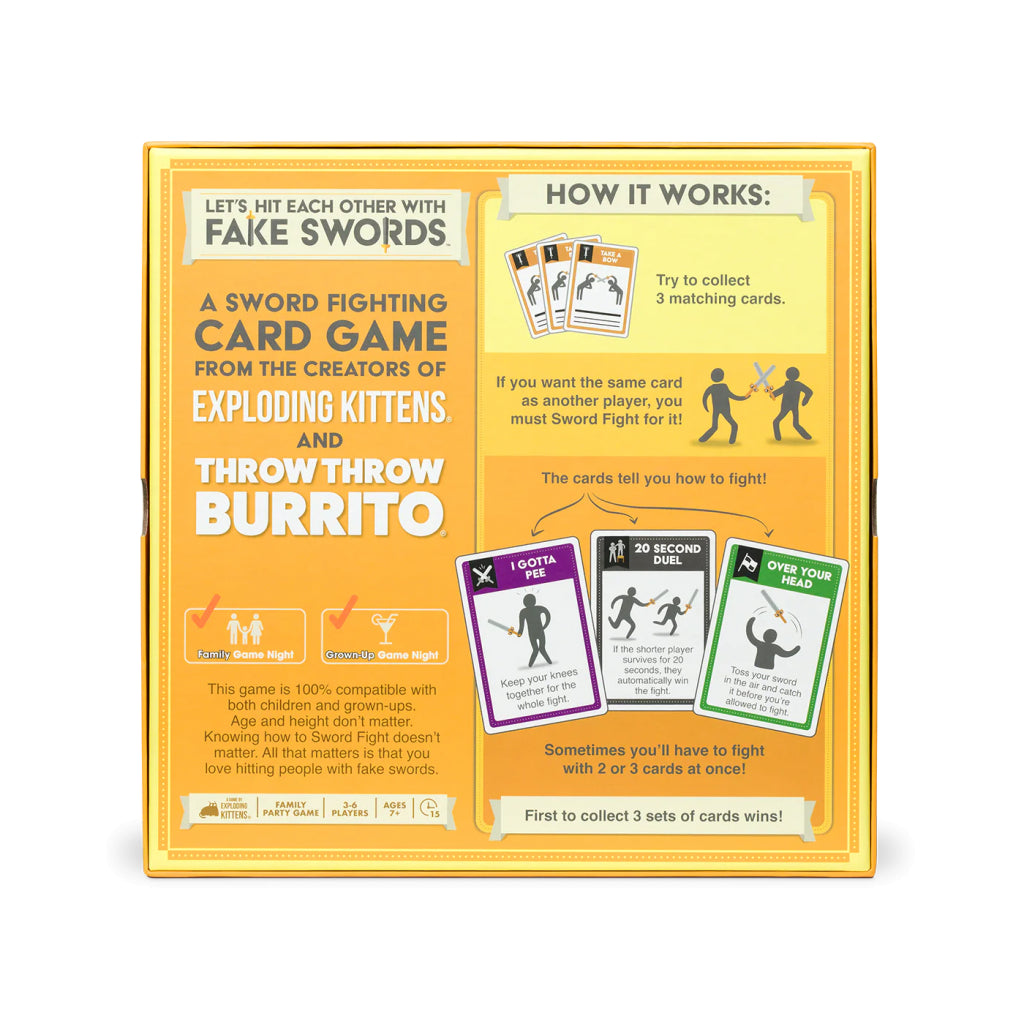 Let's Hit Each Other With Fake Swords - English