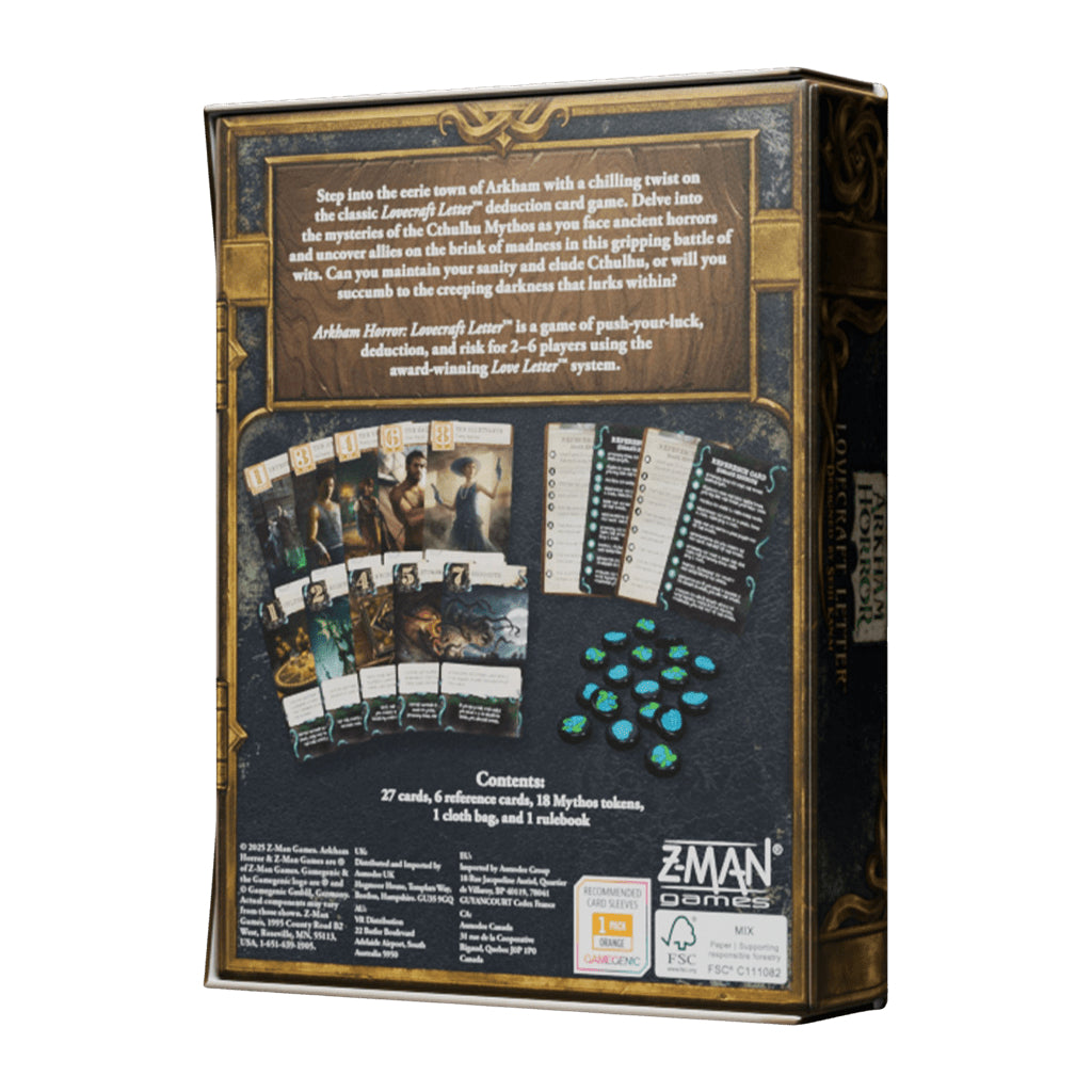 Arkham Horror Lovecraft Letter - English